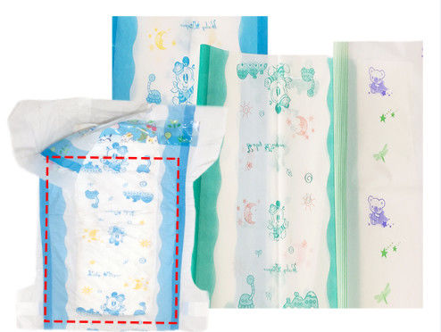 Almofadas sanitárias biodegradáveis adultas do bebê do filme de Backsheet do PE da matéria prima do tecido