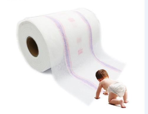 Almofadas sanitárias biodegradáveis adultas do bebê do filme de Backsheet do PE da matéria prima do tecido