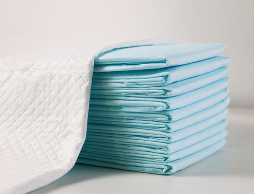 Almofada de nutrição adulta impermeável portátil não tecida do filme sanitário ultra fino descartável do PE