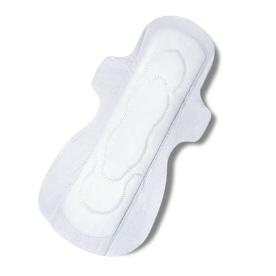 Guardanapo biodegradável do algodão da senhora Soft Sanitary Pad do OEM 155mm para a higiene feminino das senhoras