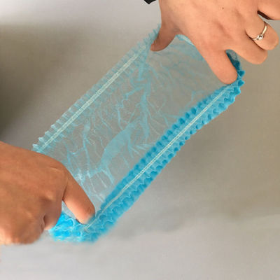 faixa de elástico não tóxica plástica descartável do OEM do tampão de chuveiro do PE do hotel 15mic