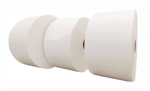 Poliéster respirável descartável da tela do filme do PE 70gsm do polietileno para a roupa protetora civil