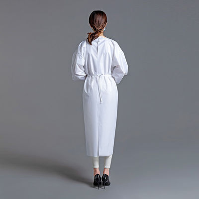Vestidos totais do isolamento da película protetora do PE do CE 30gsm 40gsm não médicos para a fábrica