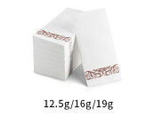 guardanapo de linho descartáveis de papel de guardanapo 19g do jantar dos Serviettes 12.5g