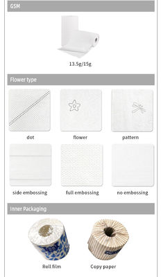 Papel do guardanapo do tecido do GV 13.5g do bolso tecido facial de 3 dobras