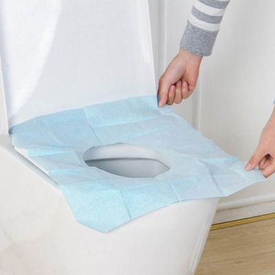 Tampas de assento da sanita descartáveis de papel da única parte 200mm 40gsm