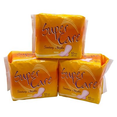 Ultra finamente almofadas 100ML sanitárias de seda naturais puras da senhora Soft Sanitary Pad de 240mm