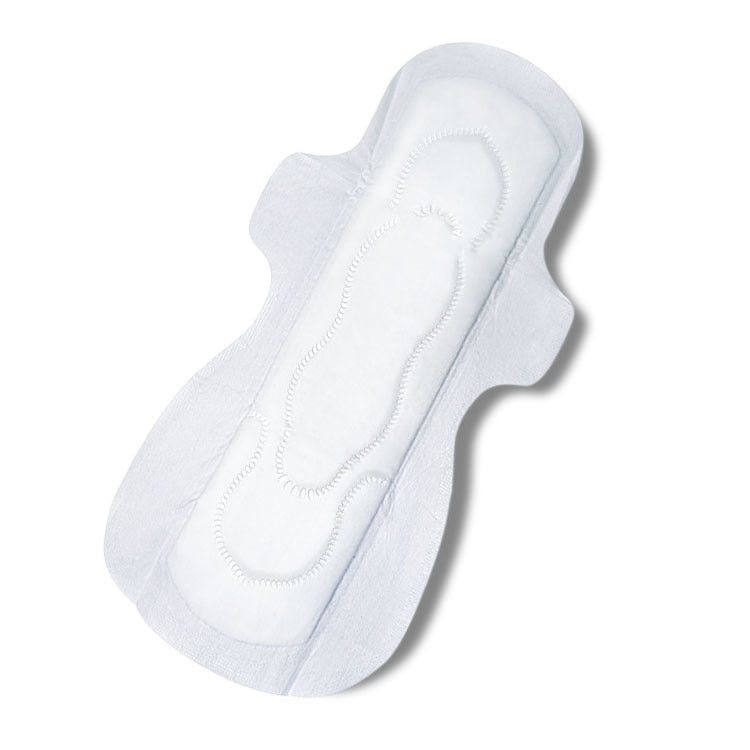 Guardanapo biodegradável do algodão da senhora Soft Sanitary Pad do OEM 155mm para a higiene feminino das senhoras