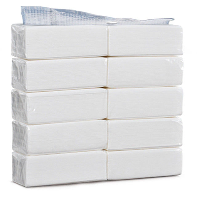 a madeira absorvente do papel do guardanapo do tecido do papel higiênico 105g reduz a polpa 2Ply /150 tira o grande bloco