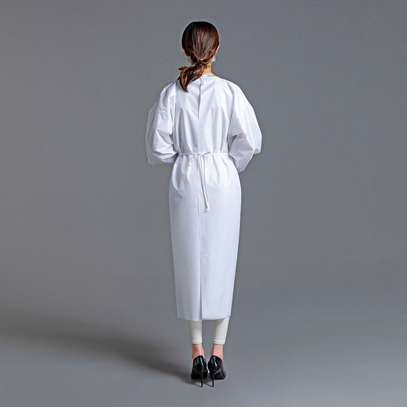 Vestidos totais do isolamento da película protetora do PE do CE 30gsm 40gsm não médicos para a fábrica
